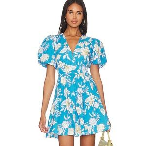 MINKPINK blue mini dress size small